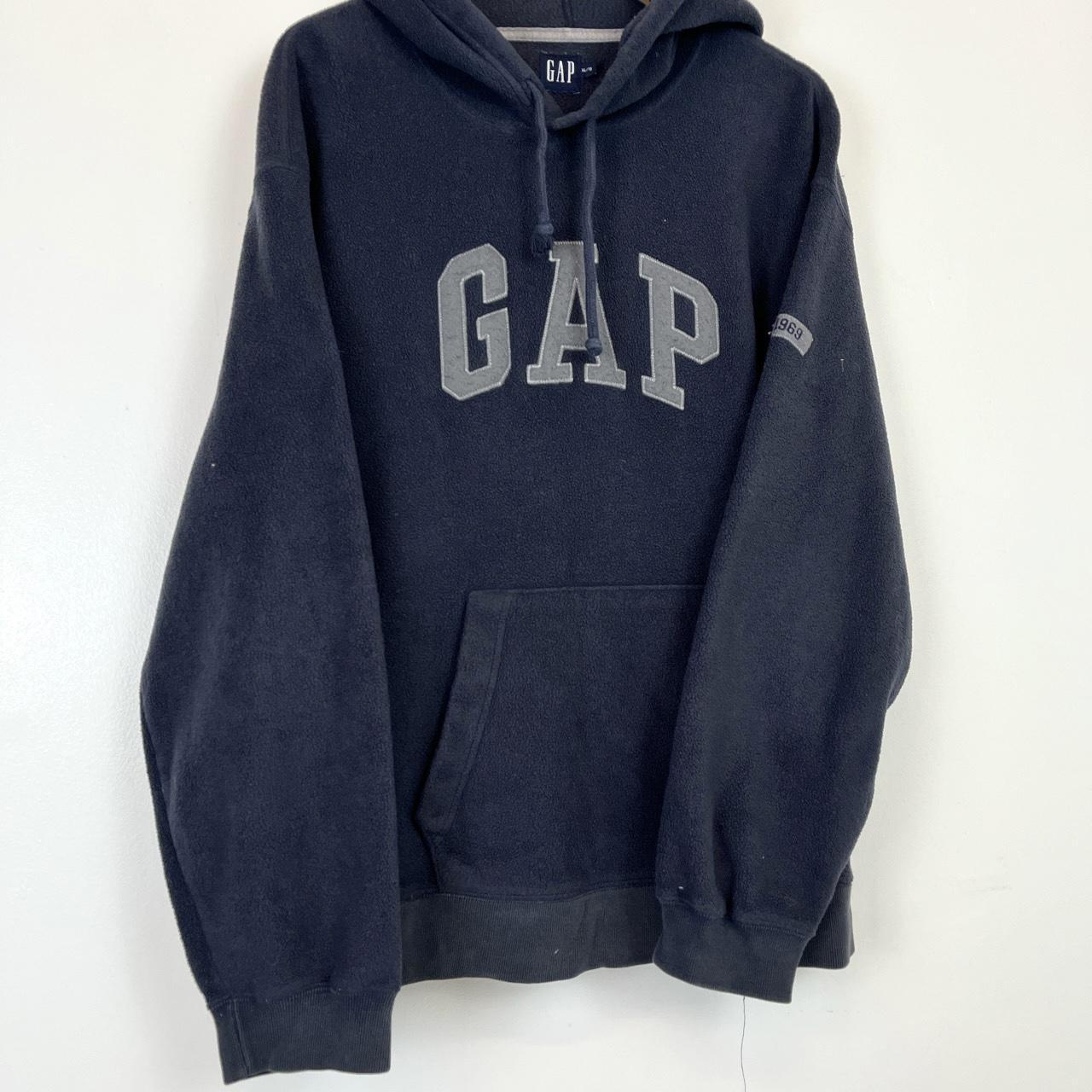 Gap Men's Navy Hoodie | Depop