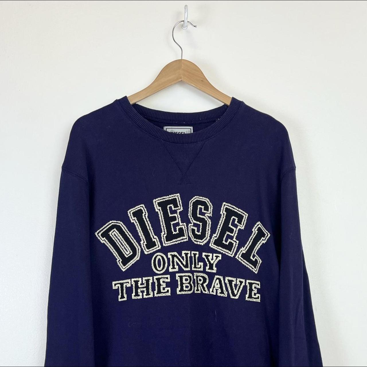 New Diesel purchases Only the Brave Sweatshirt Sz L