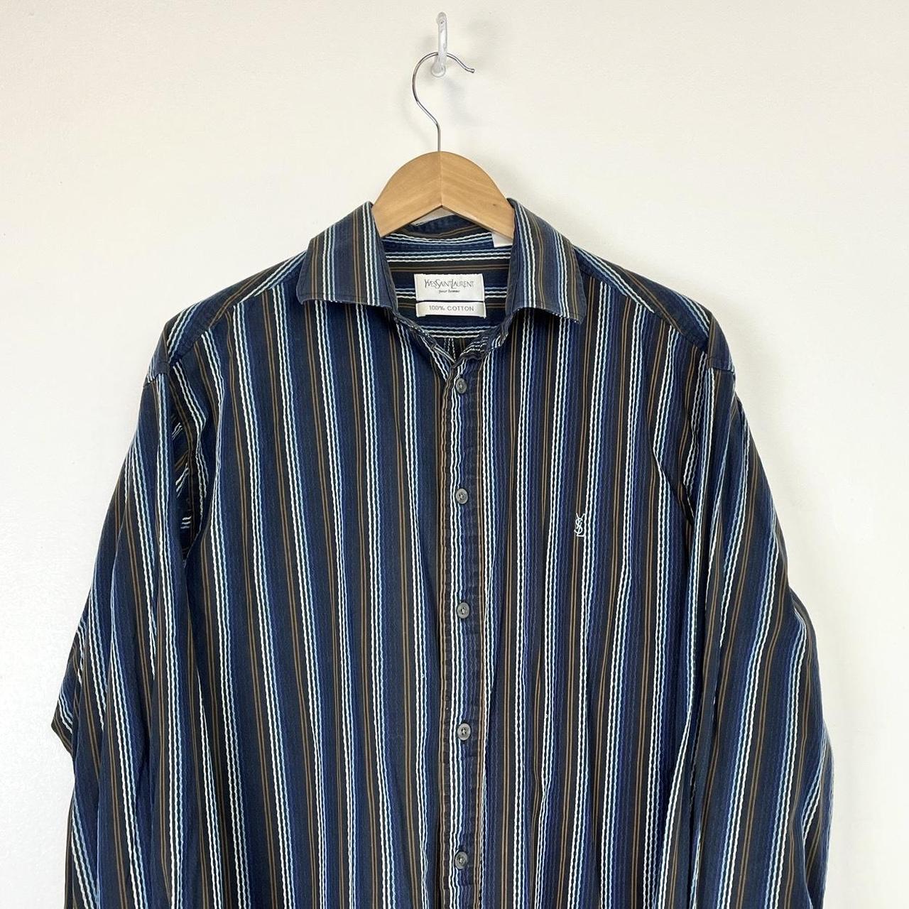 ysl mens long sleeve shirt