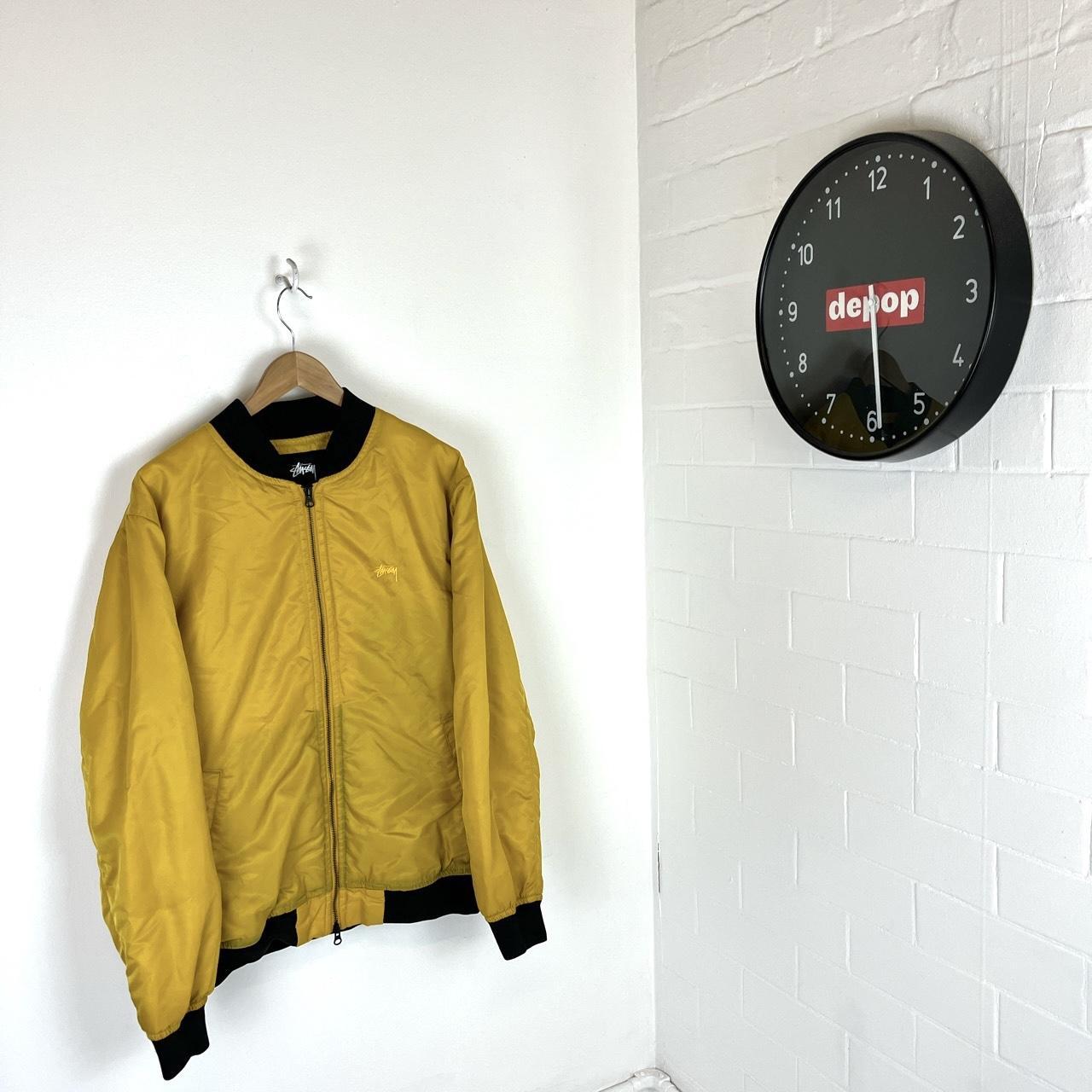 Stussy bomber discount jacket yellow