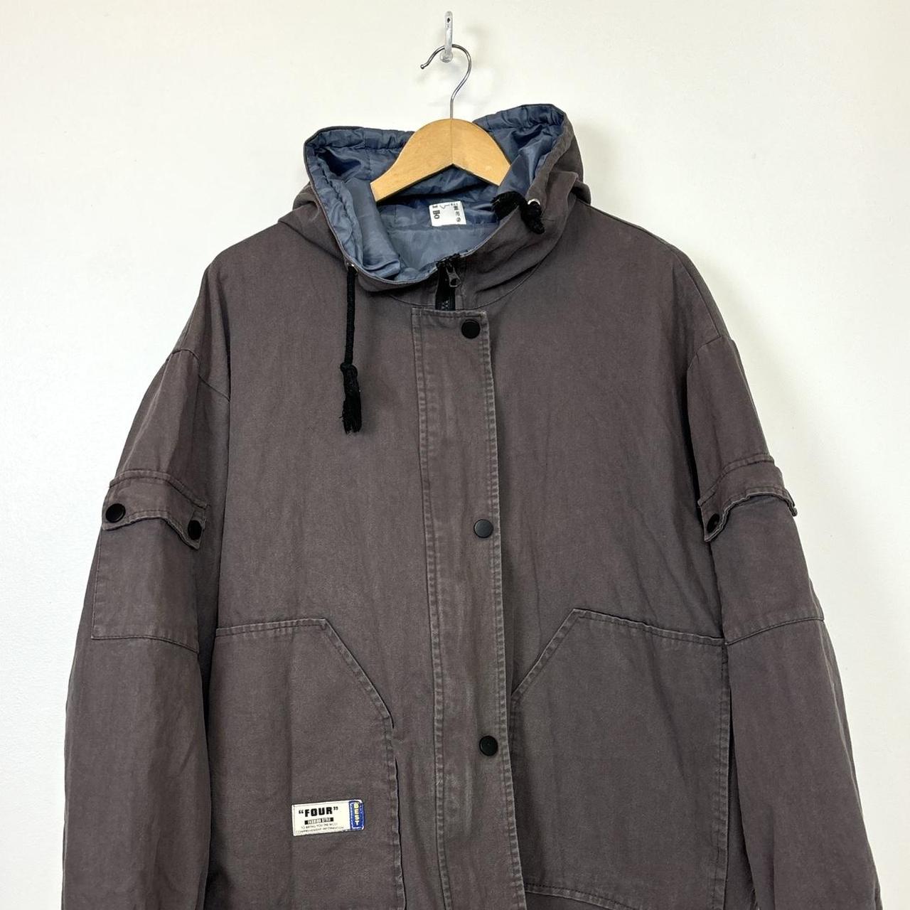 90's Phoenix Goretex Red Full Zip Windbreaker Coat | Depop