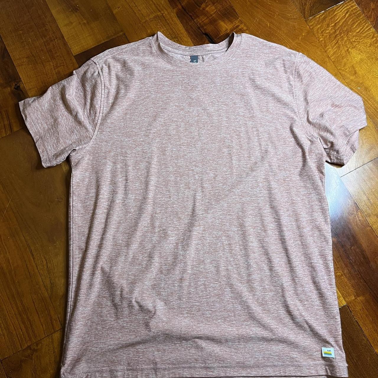 Light Red Vuori Men’s T-Shirt. Very light material... - Depop