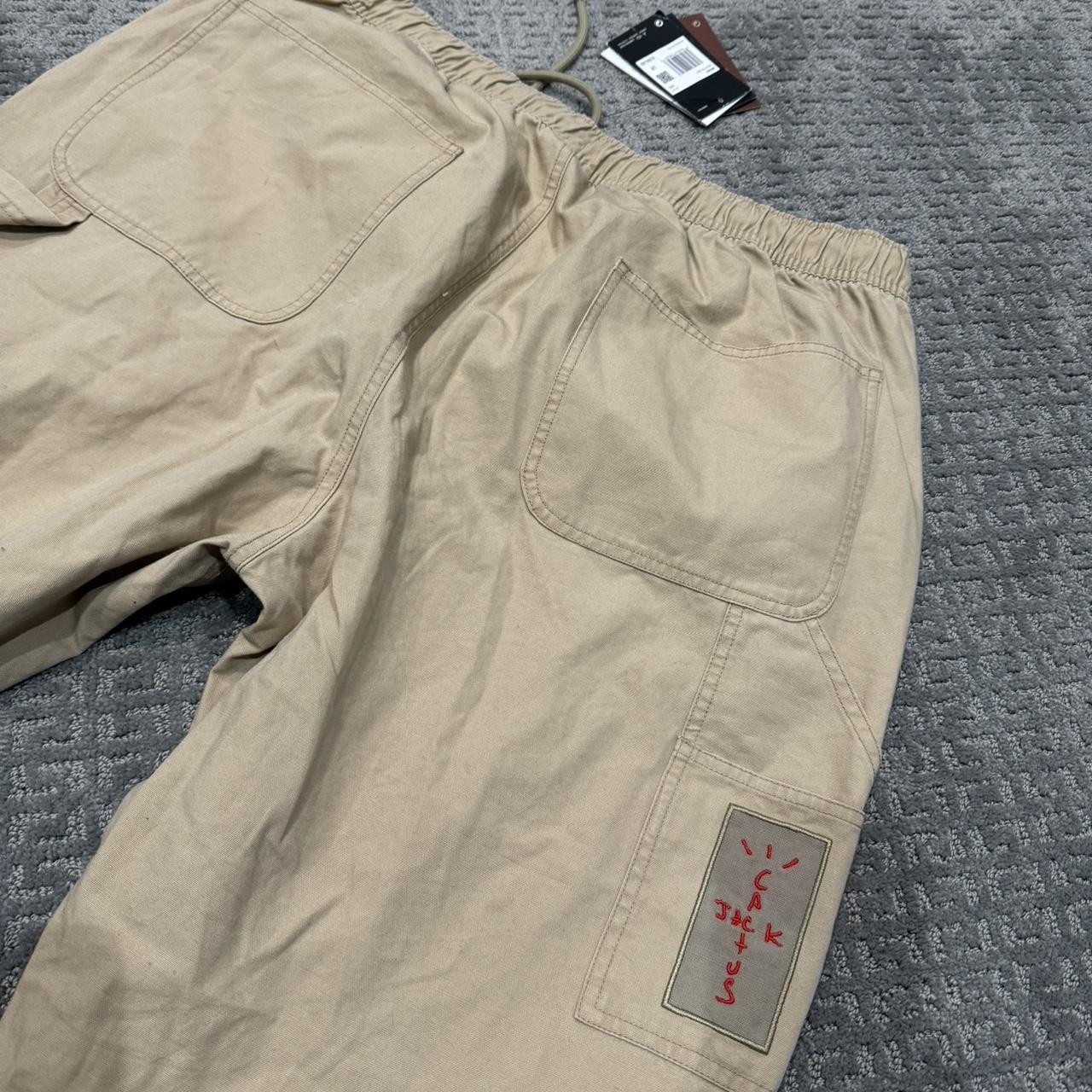 travis scott cactus jack nike jordan canvas cargo | Depop