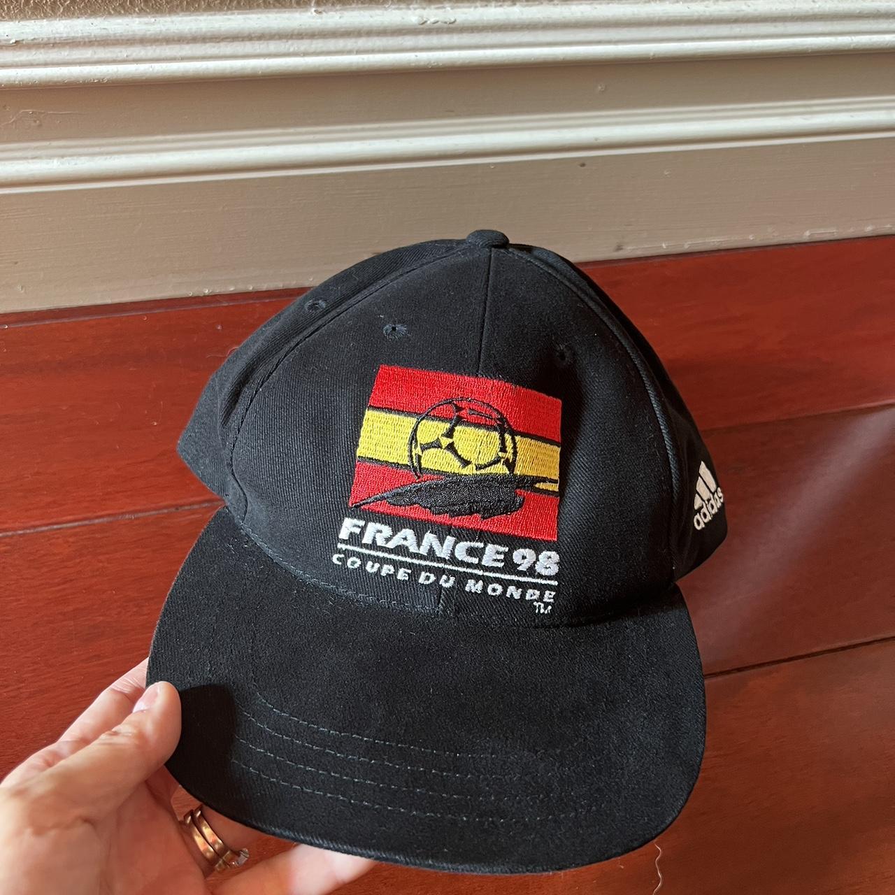 Vintage FRANCE 98 Espana World Cup FIFA Snapback Hat...