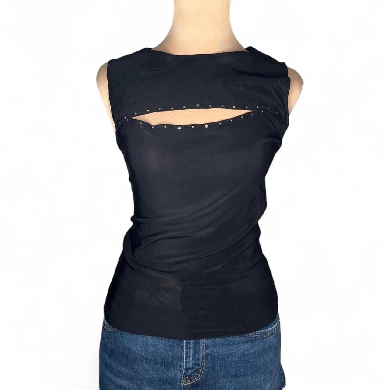 Mandee women's black vest