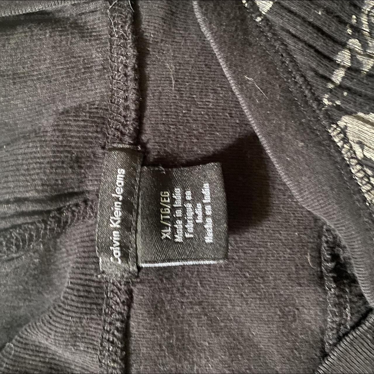 Calvin Klein Jeans Women's Black and Grey Shirt (3)