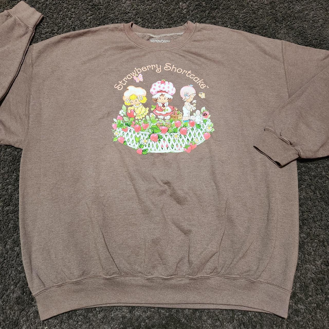 NWT PACSUN Strawberry Shortcake Womans Snowman Crew Neck Sweatshirt hotsell One Size