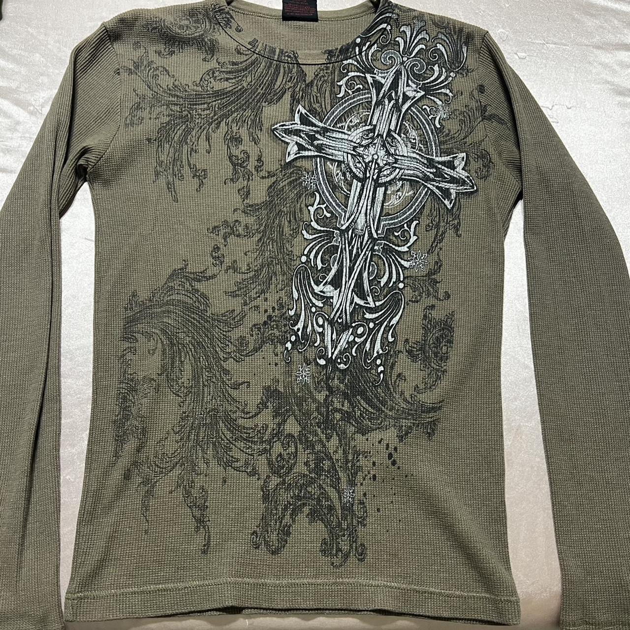 Crazy MMA Elite long-sleeve thermal shirt Intricate... - Depop