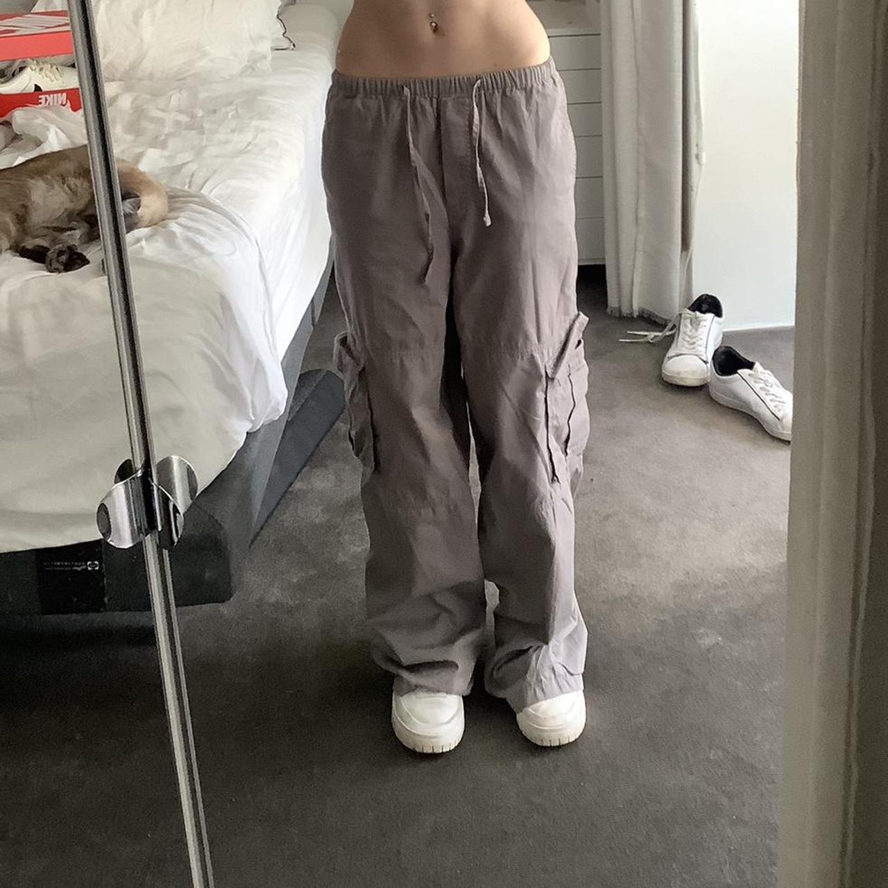 GLASSONS CARGO PANTS GREY Worn a couple of times,... Depop