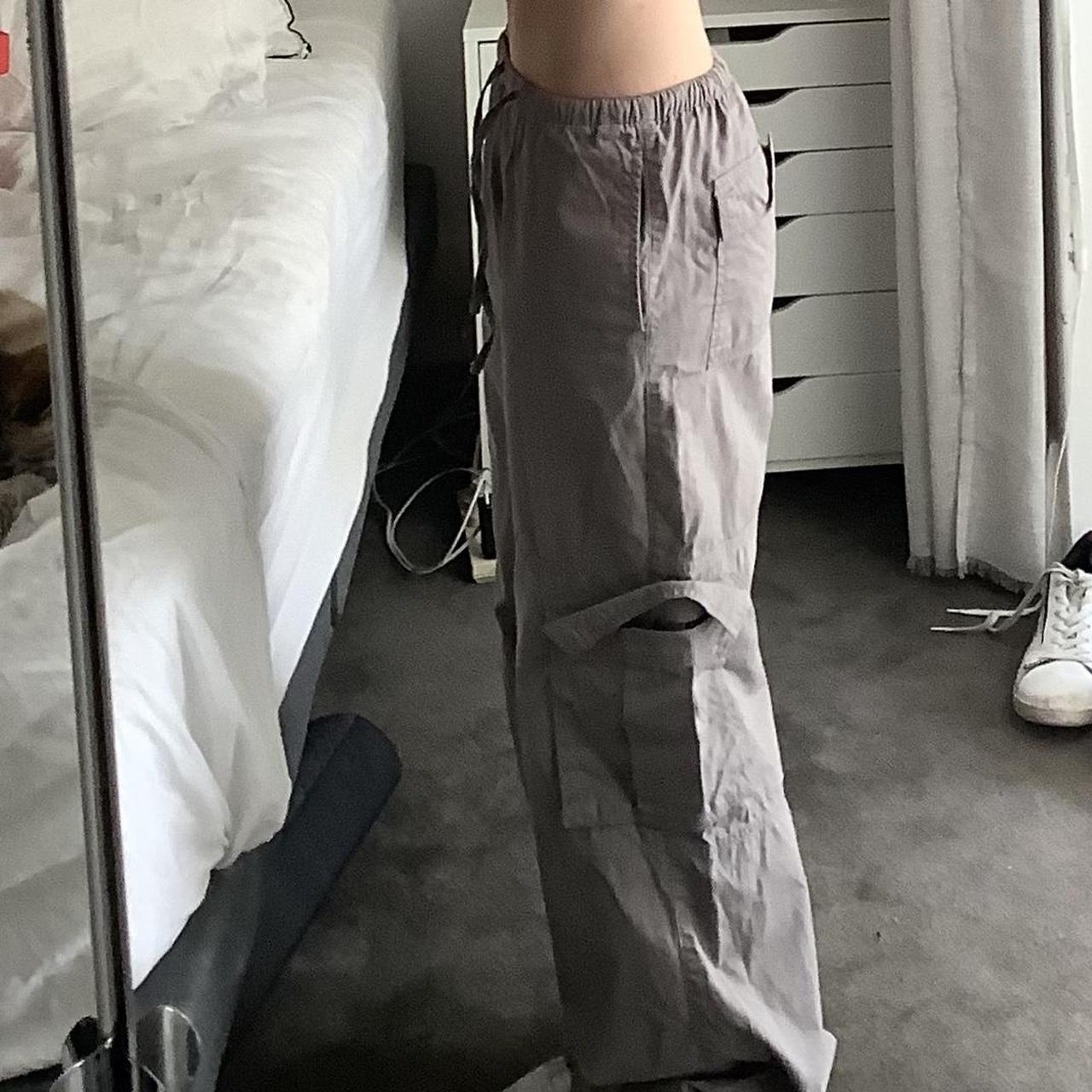 GLASSONS CARGO PANTS GREY Worn a couple of times,... Depop