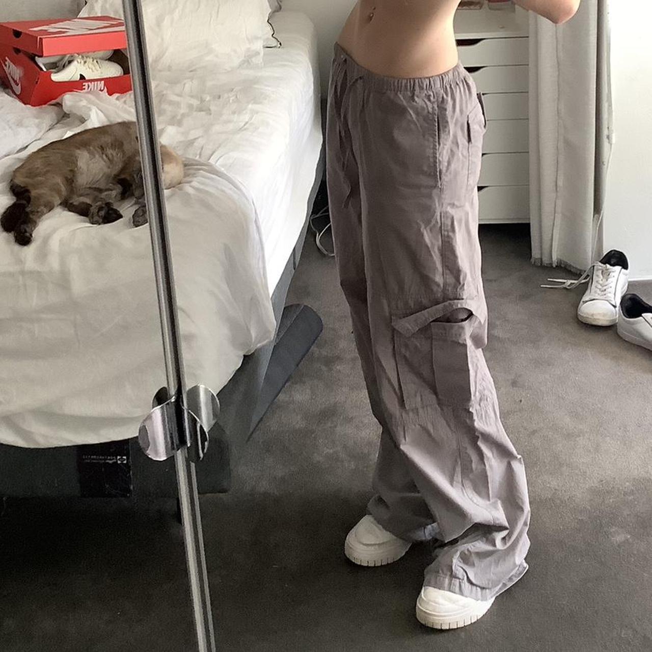 GLASSONS CARGO PANTS GREY Worn a couple of times,... Depop