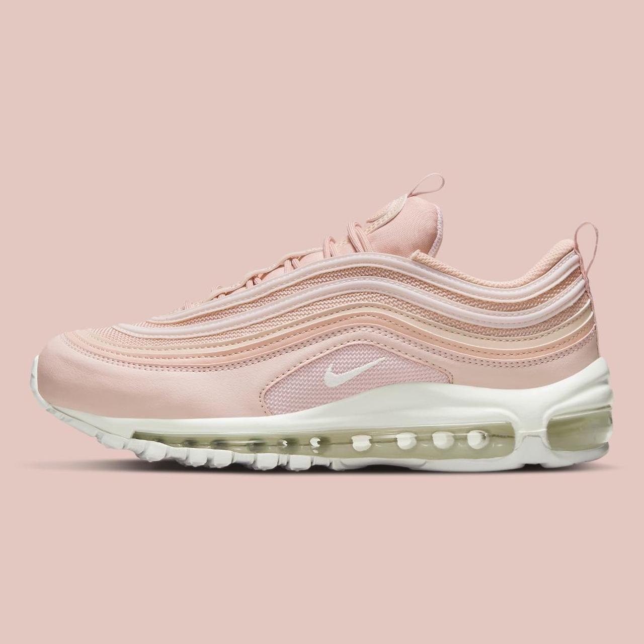 Nike Air max 97s in light pink size 5 offers Depop