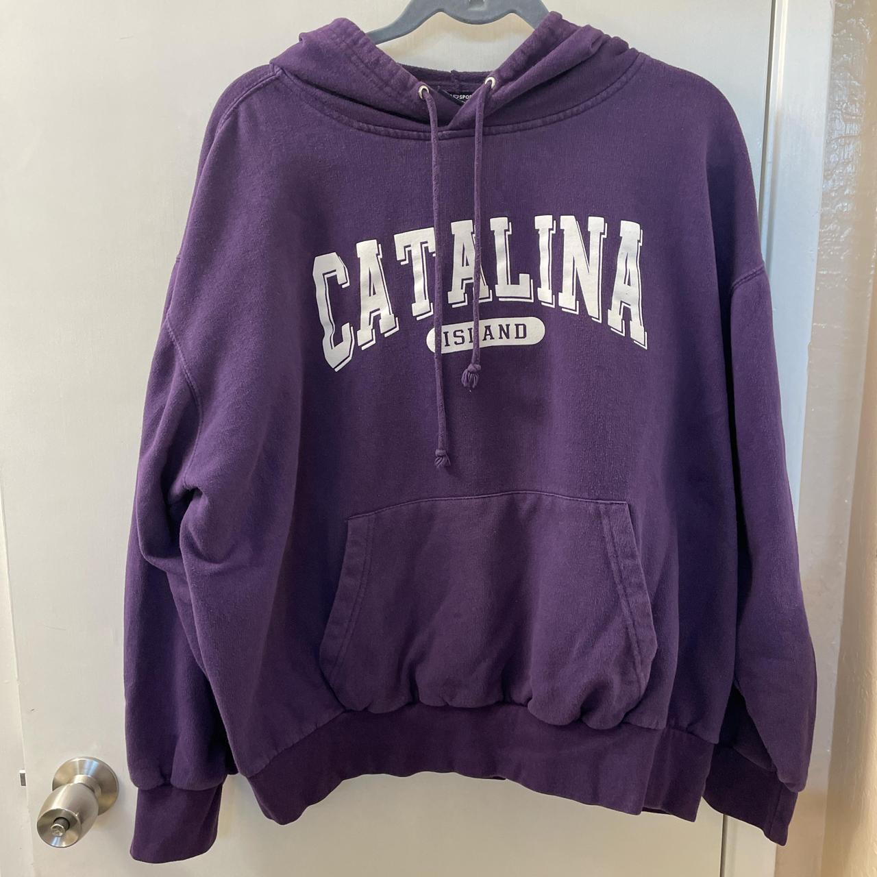 Women's Hoodie - Purple - M – Purple Catalina Island hoodie Size Xl but …
