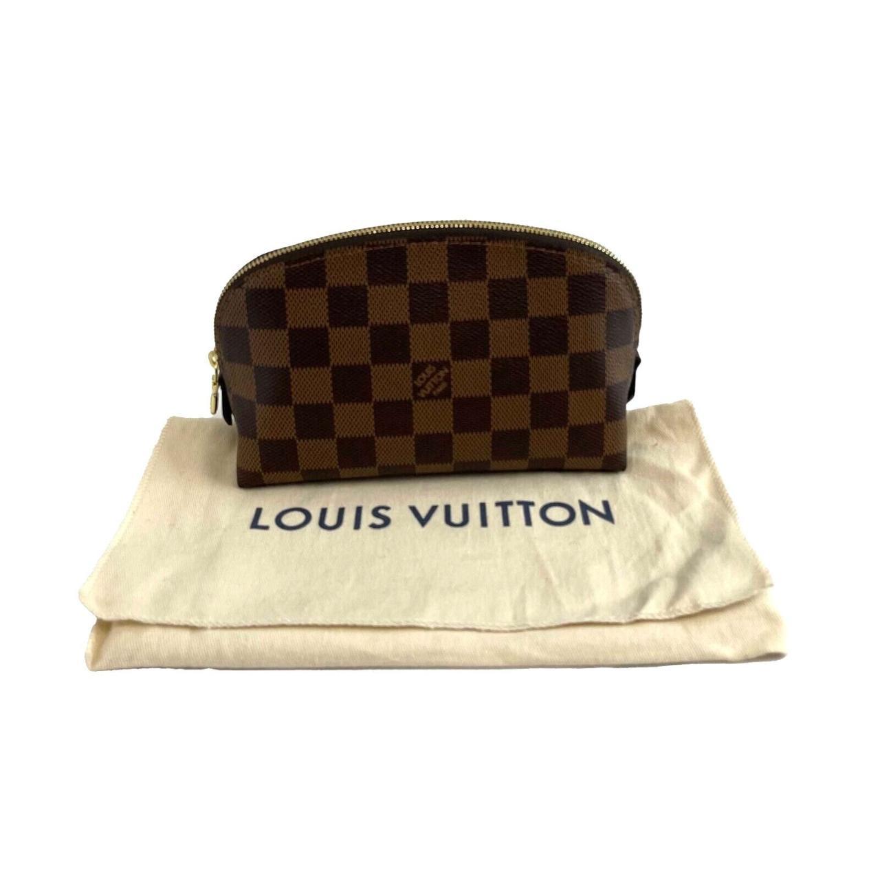Louis Vuitton - Excellent - Damier Ebene Cosmetic - Depop