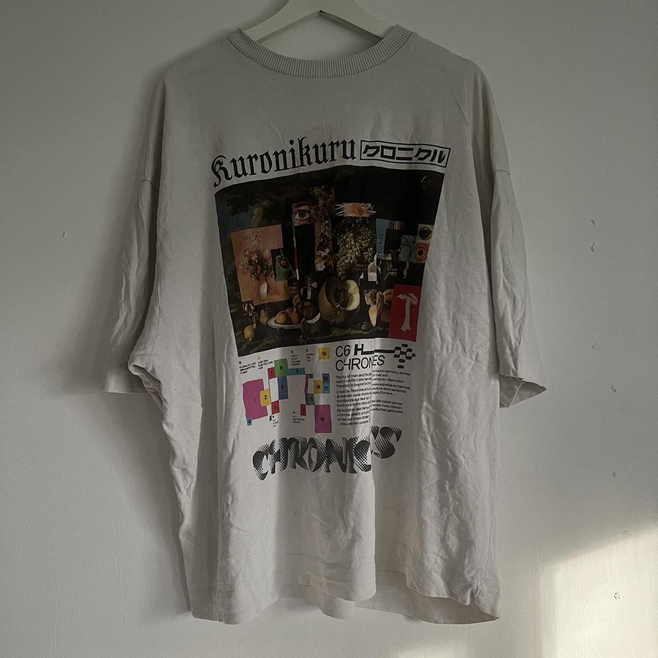 Collusion oversized t shirt Good quality Size:uk14 - Depop
