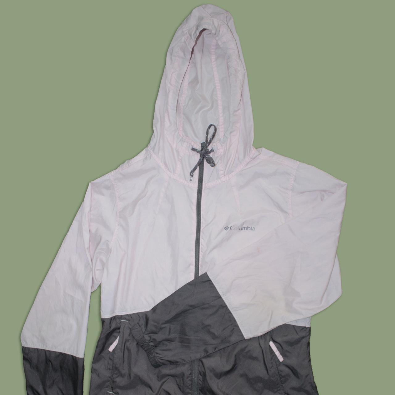 Women's columbia flash 2024 forward hooded colorblock windbreaker