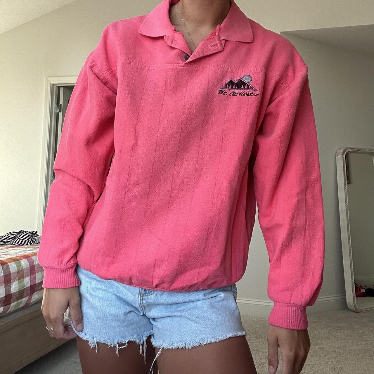 Patagonia discount pink sweatshirt