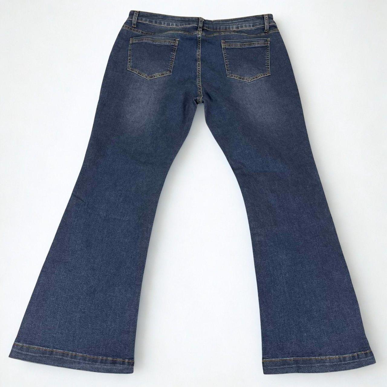 Source Unknown Women's Bootcut/Flare Jeans - Blue… - image 2