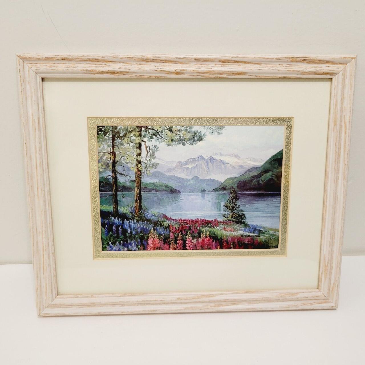 Framed Art Print Lake Mountains Wilderness Diane popular Paton Peel