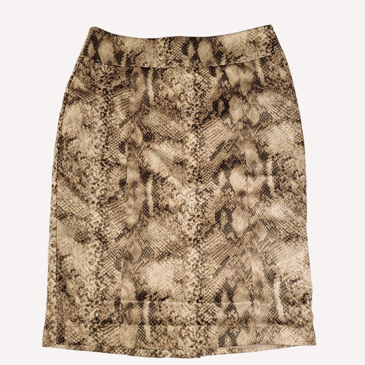 New york & hotsell company leopard pencil skirt