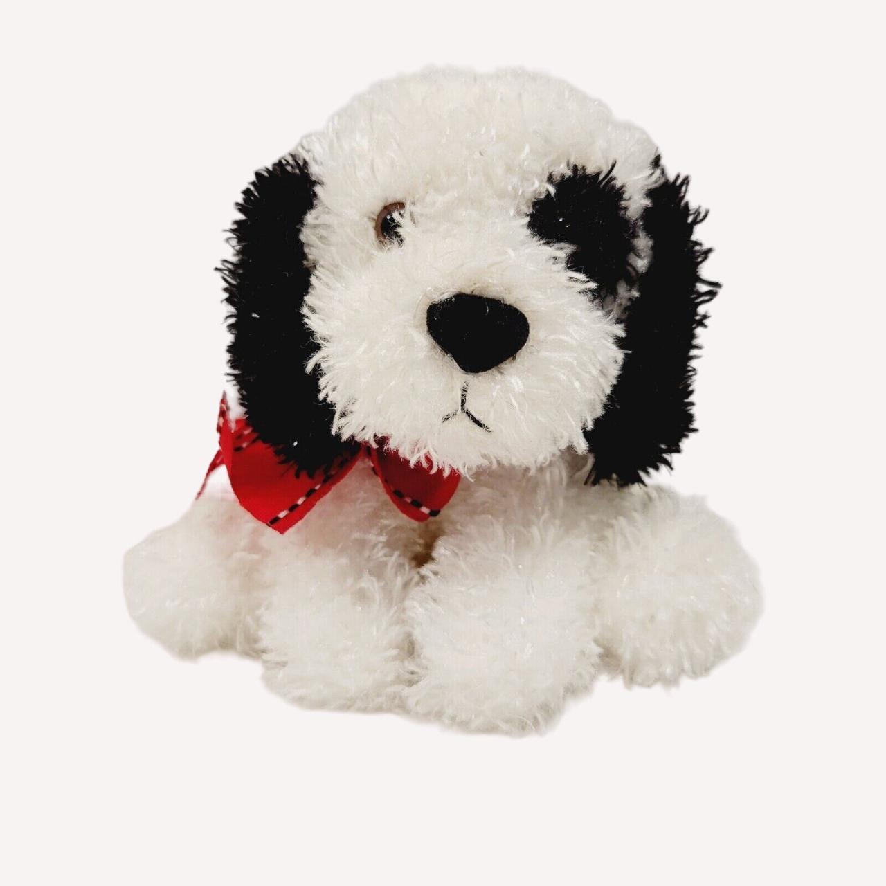 Black and white outlet cockapoo stuffed animal