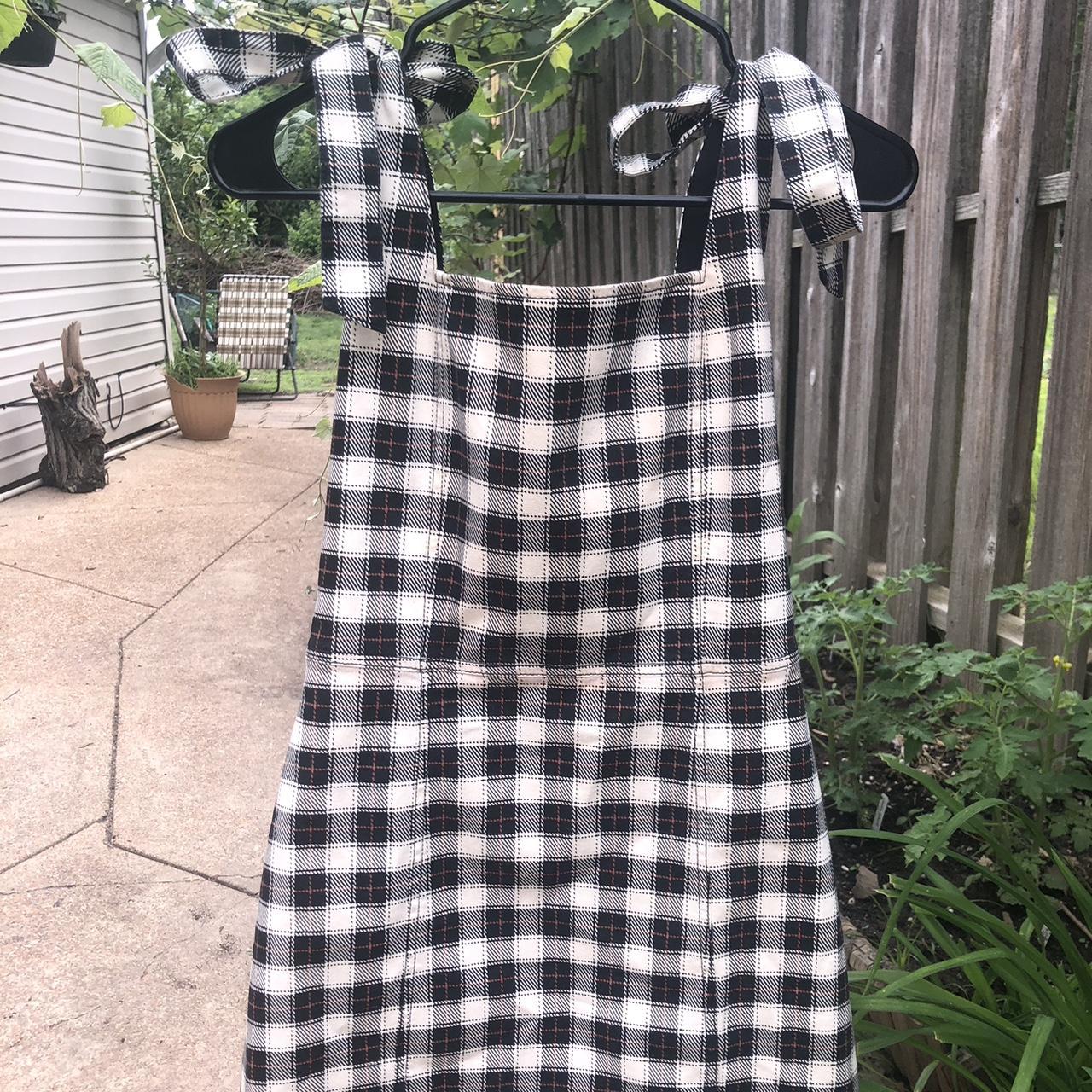 Alice and olivia plaid clearance dress