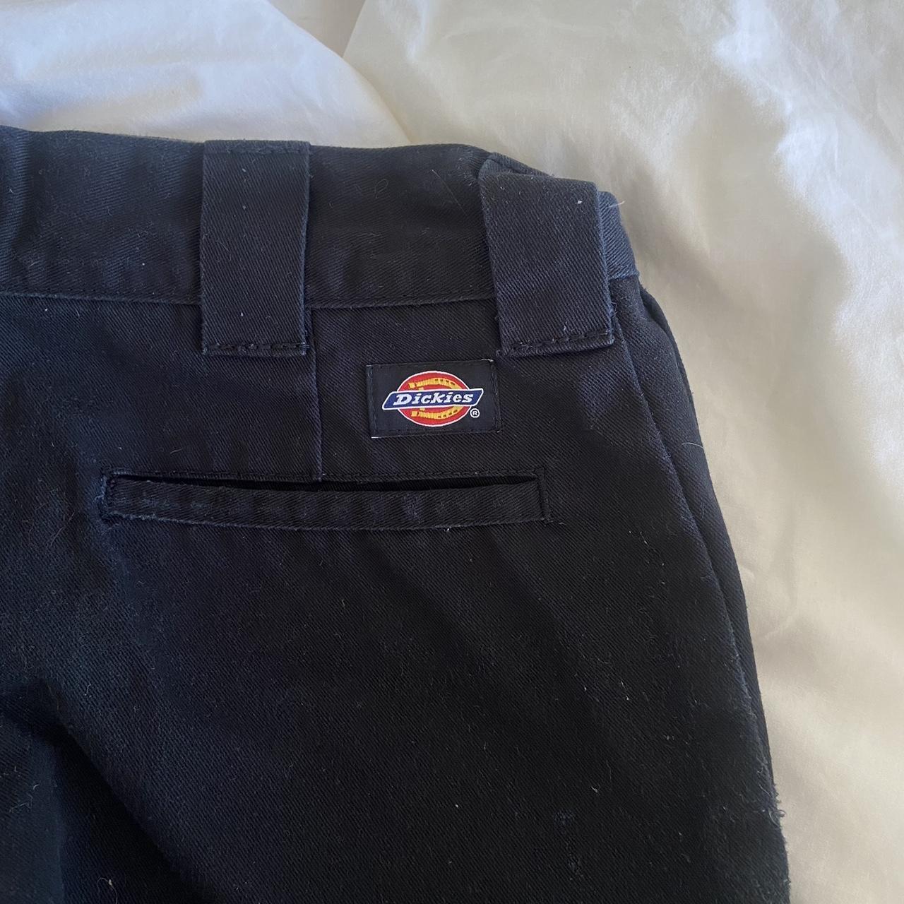 Dickies straight leg pants black Size 4-6 women’s - Depop