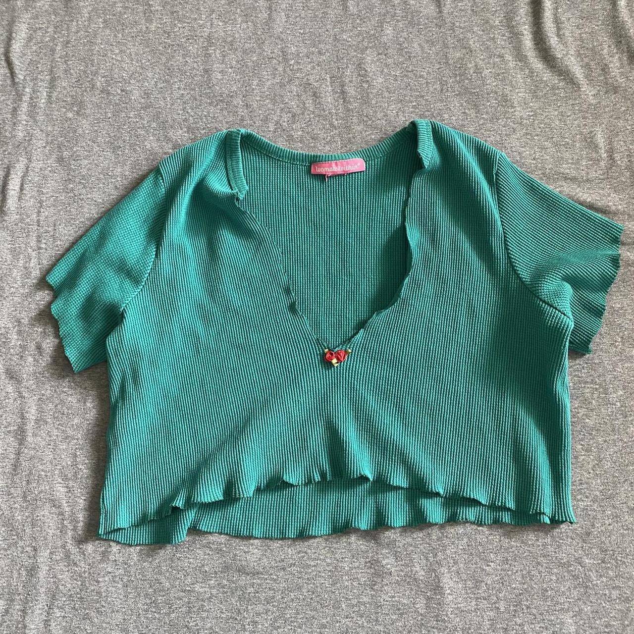 Woman Within Women's Blouse Depop