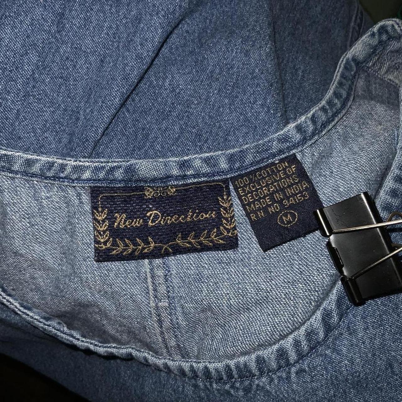 Vintage Women's Maxi Dress - Blue - L – Vintage e… - image 4