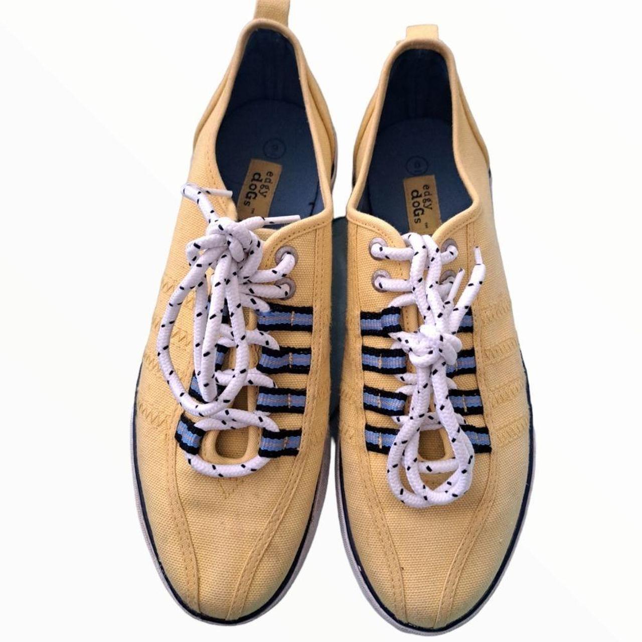 Edge O'beyond Women's Yellow and Blue Trainers