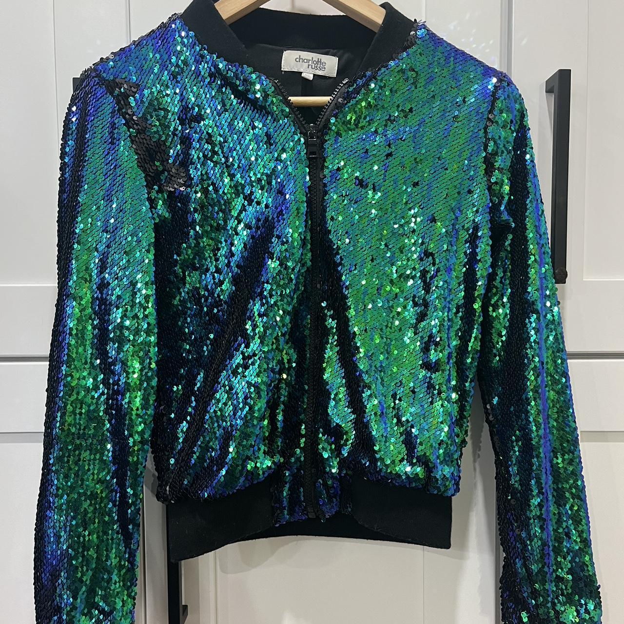 Charlotte russe outlet sequin jacket