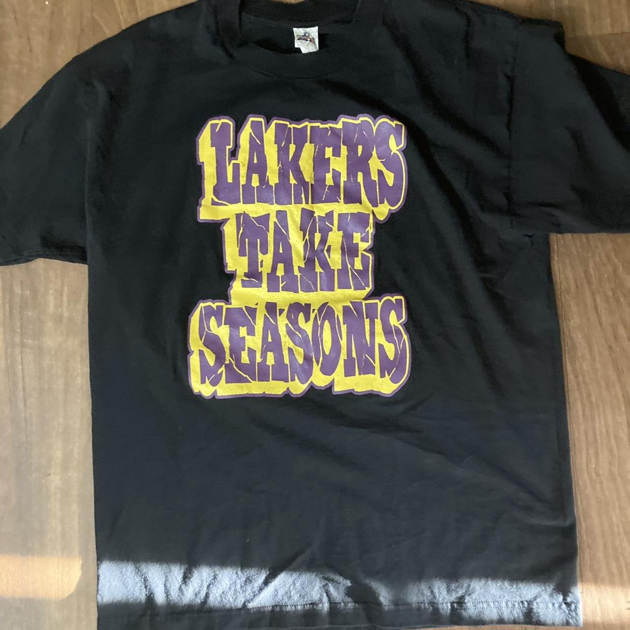 LA Lakers tee tags still on shirt, originally from - Depop