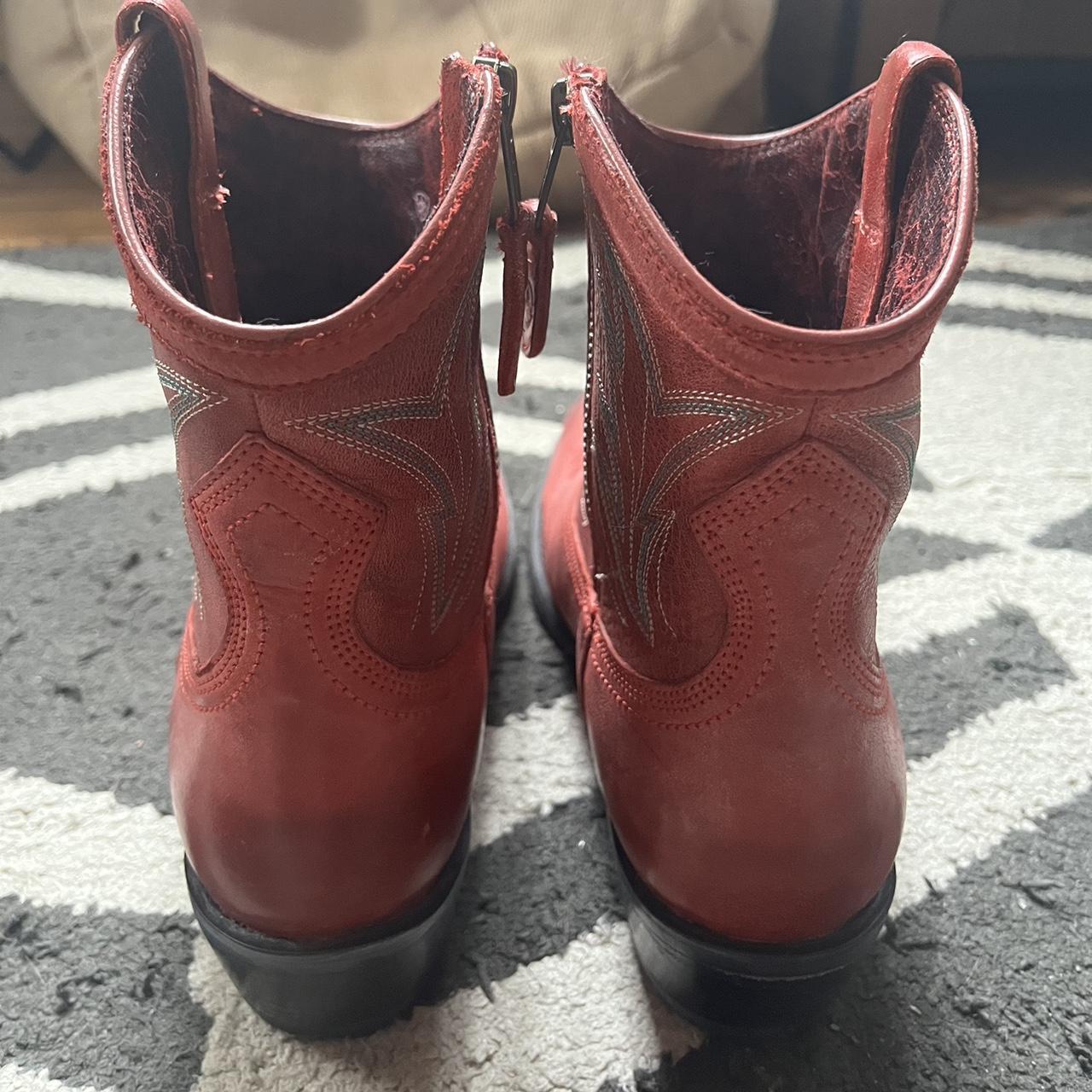 Ariat Women's Red Boots Depop