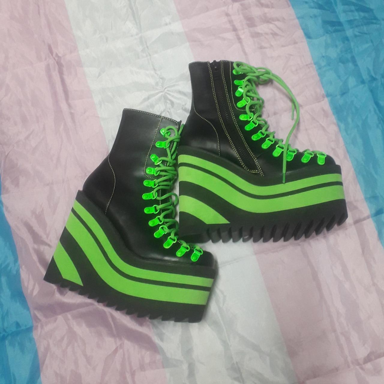 Dolls kill Club exx Platforms boots Very cool... Depop
