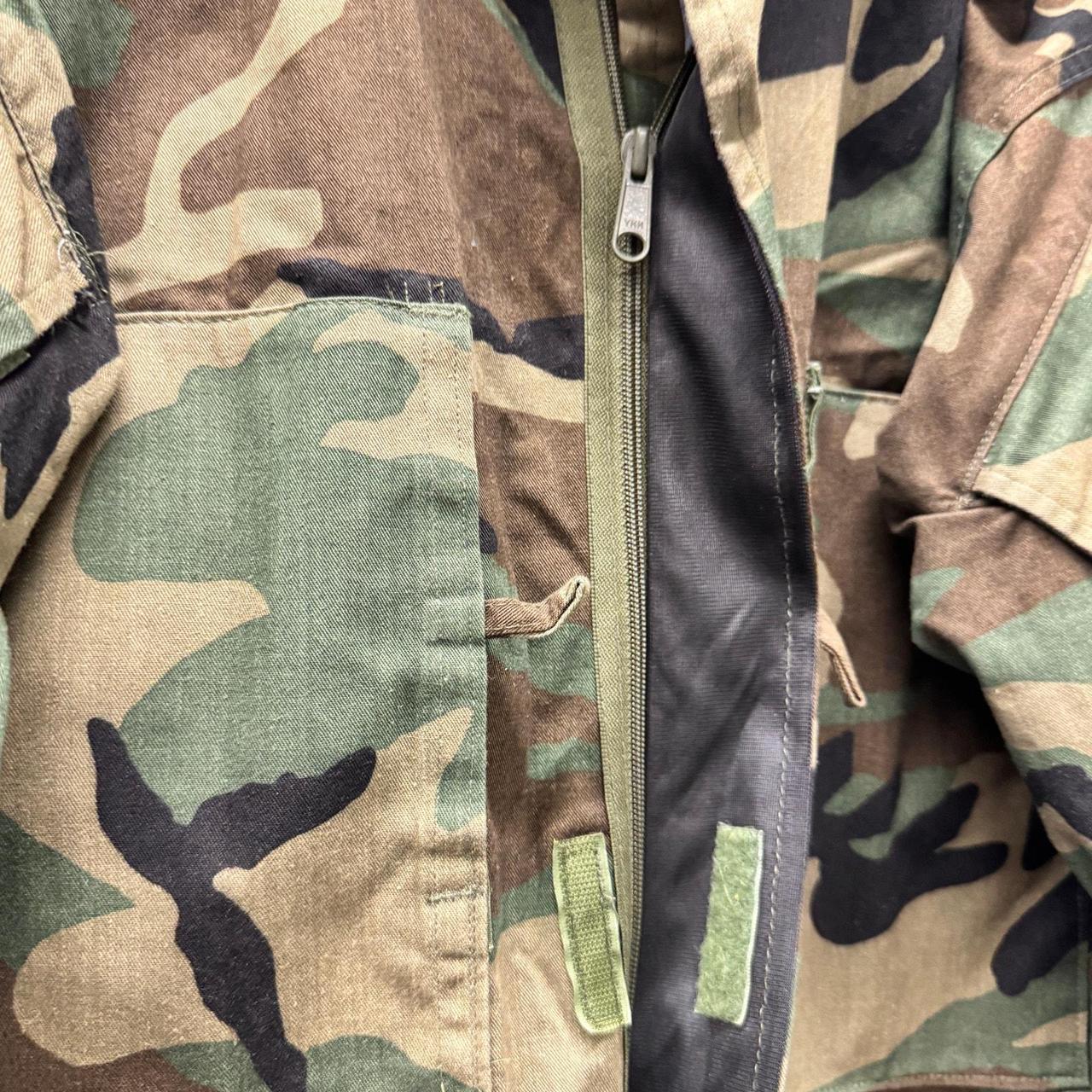 Preloved Men's Outdoors Jacket - Green/Brown - S … - image 5