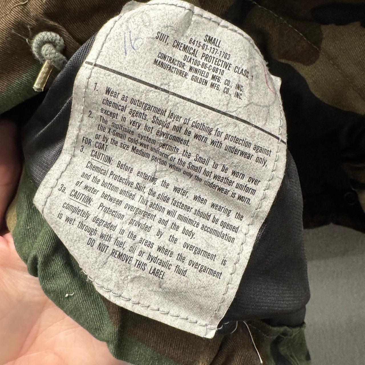 Preloved Men's Outdoors Jacket - Green/Brown - S … - image 4