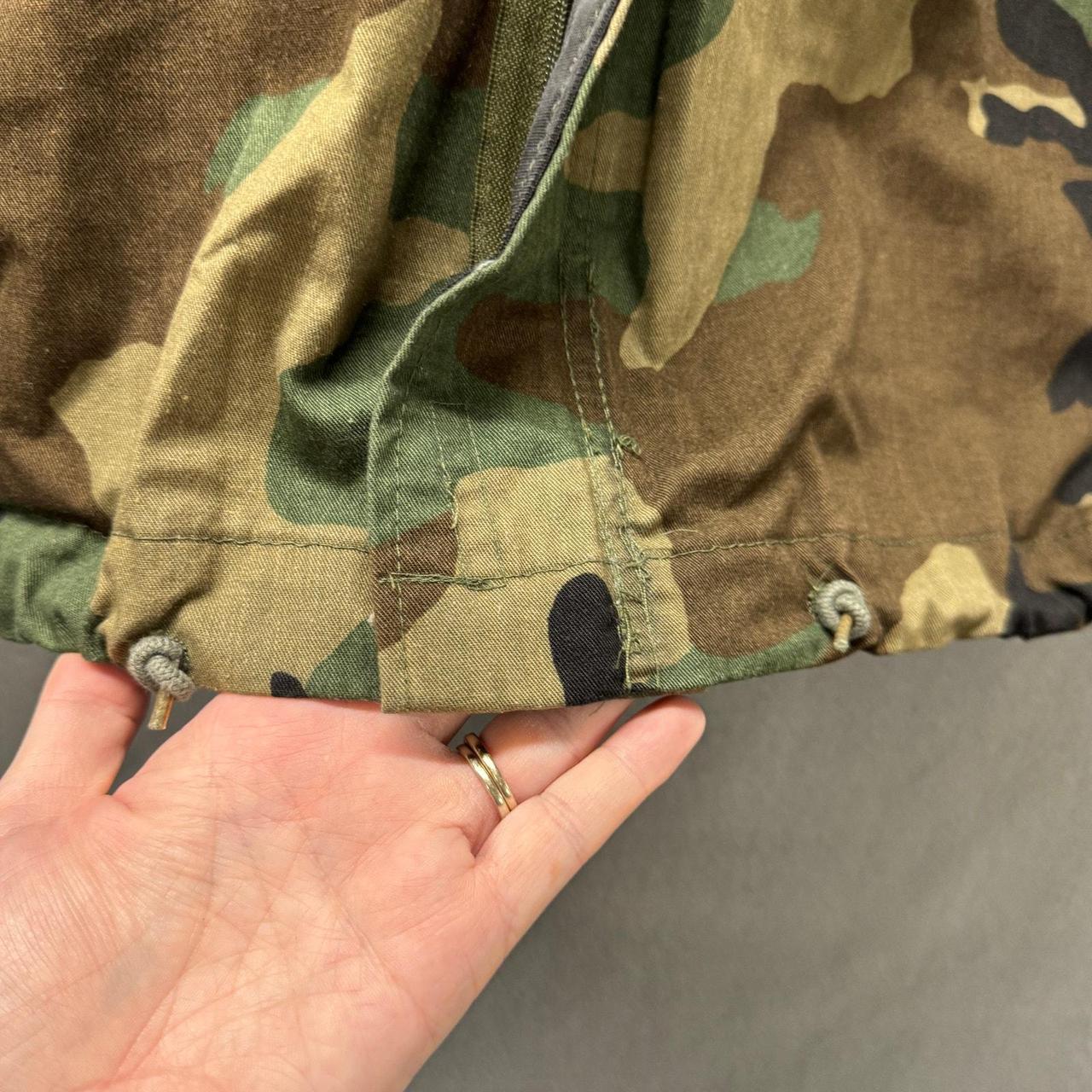 Preloved Men's Outdoors Jacket - Green/Brown - S … - image 6