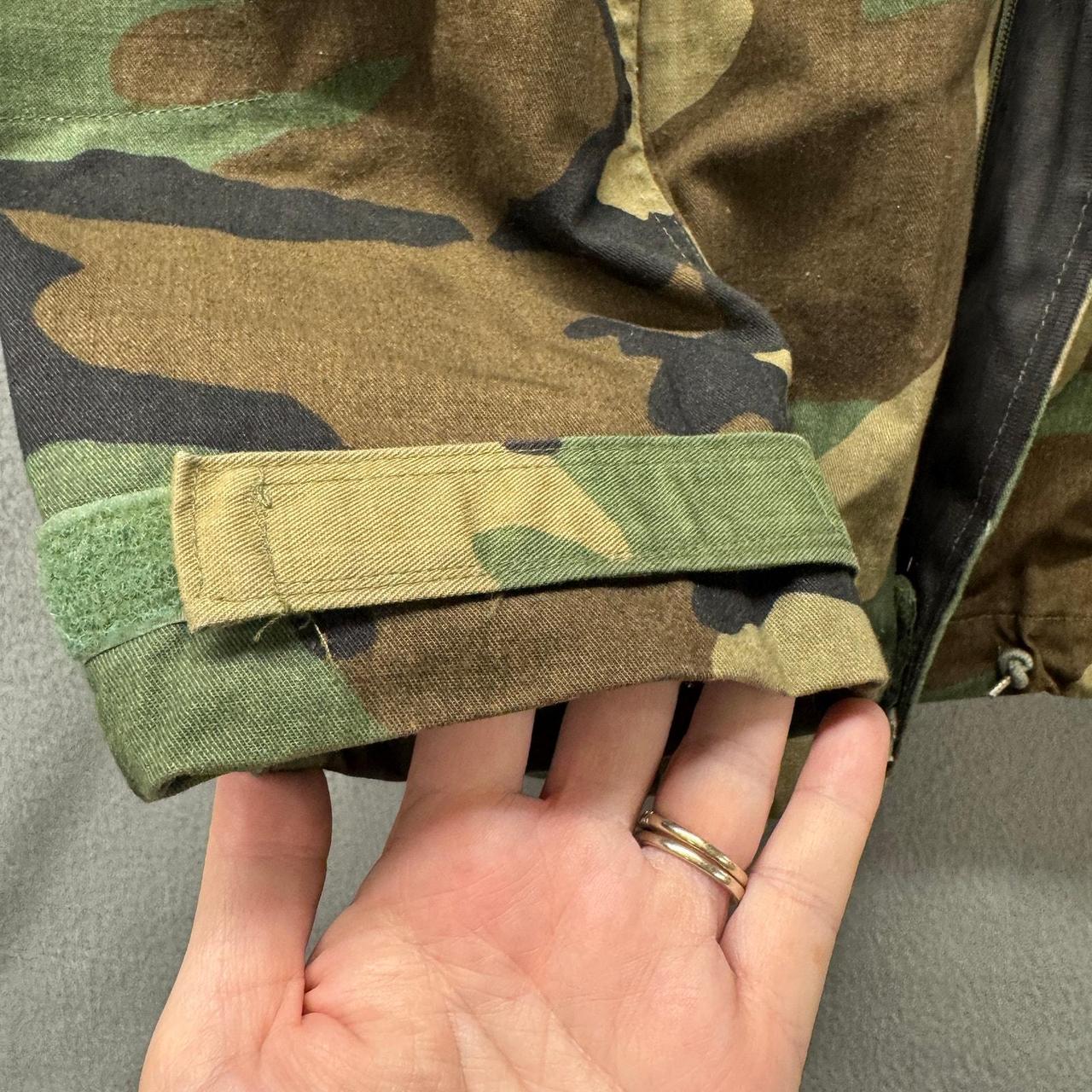 Preloved Men's Outdoors Jacket - Green/Brown - S … - image 7