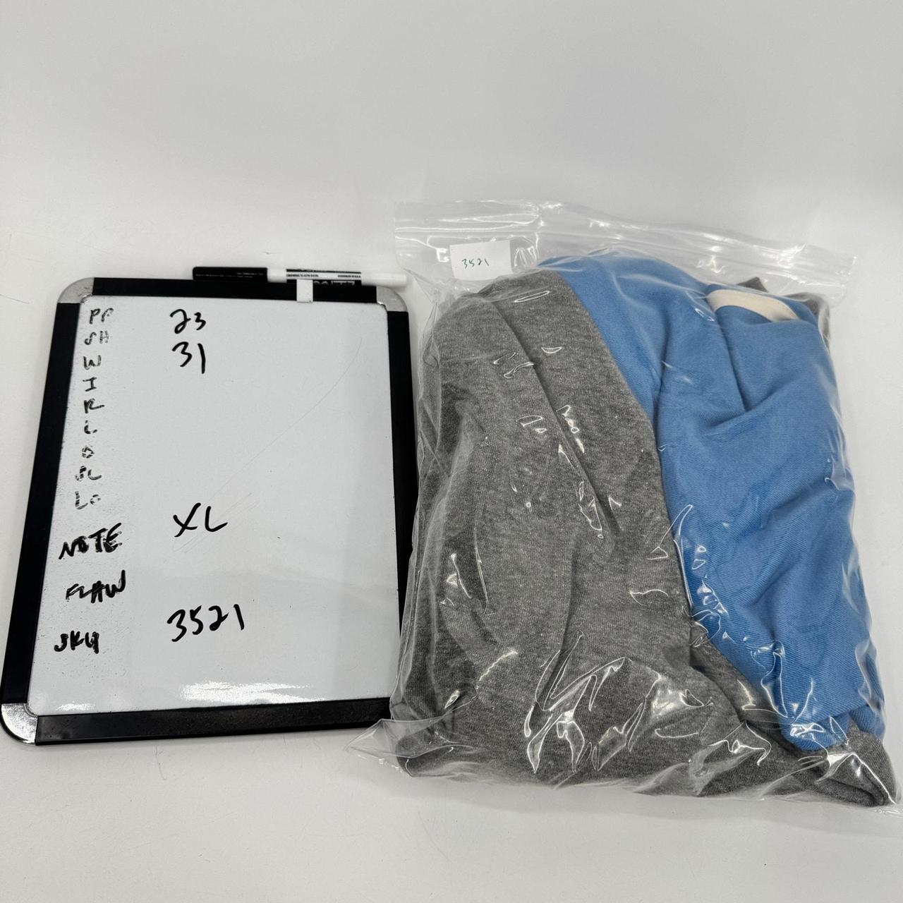 Preloved Men's Jacket - Grey/Blue - XL – UNC Tar … - image 8