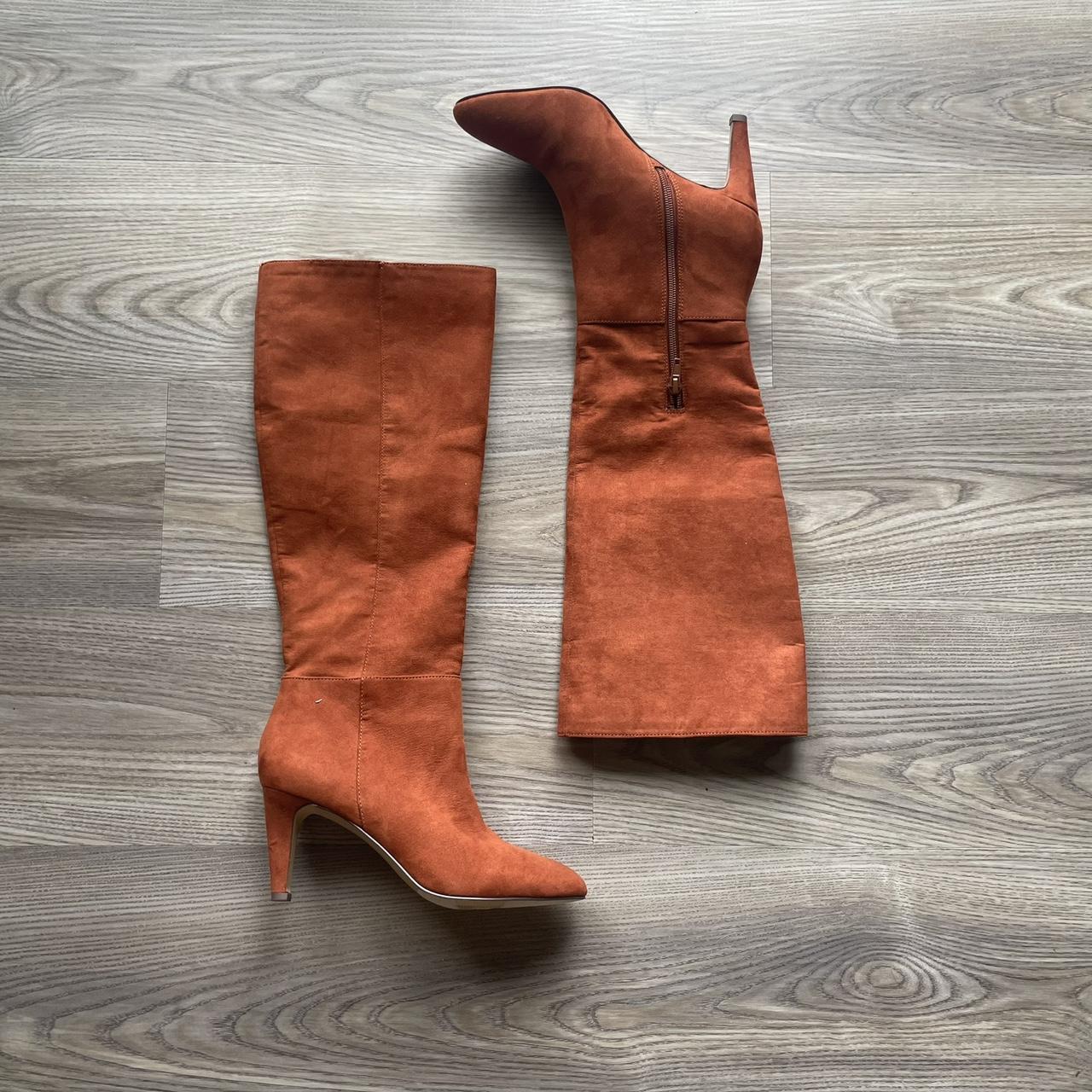 Burnt orange boots hotsell