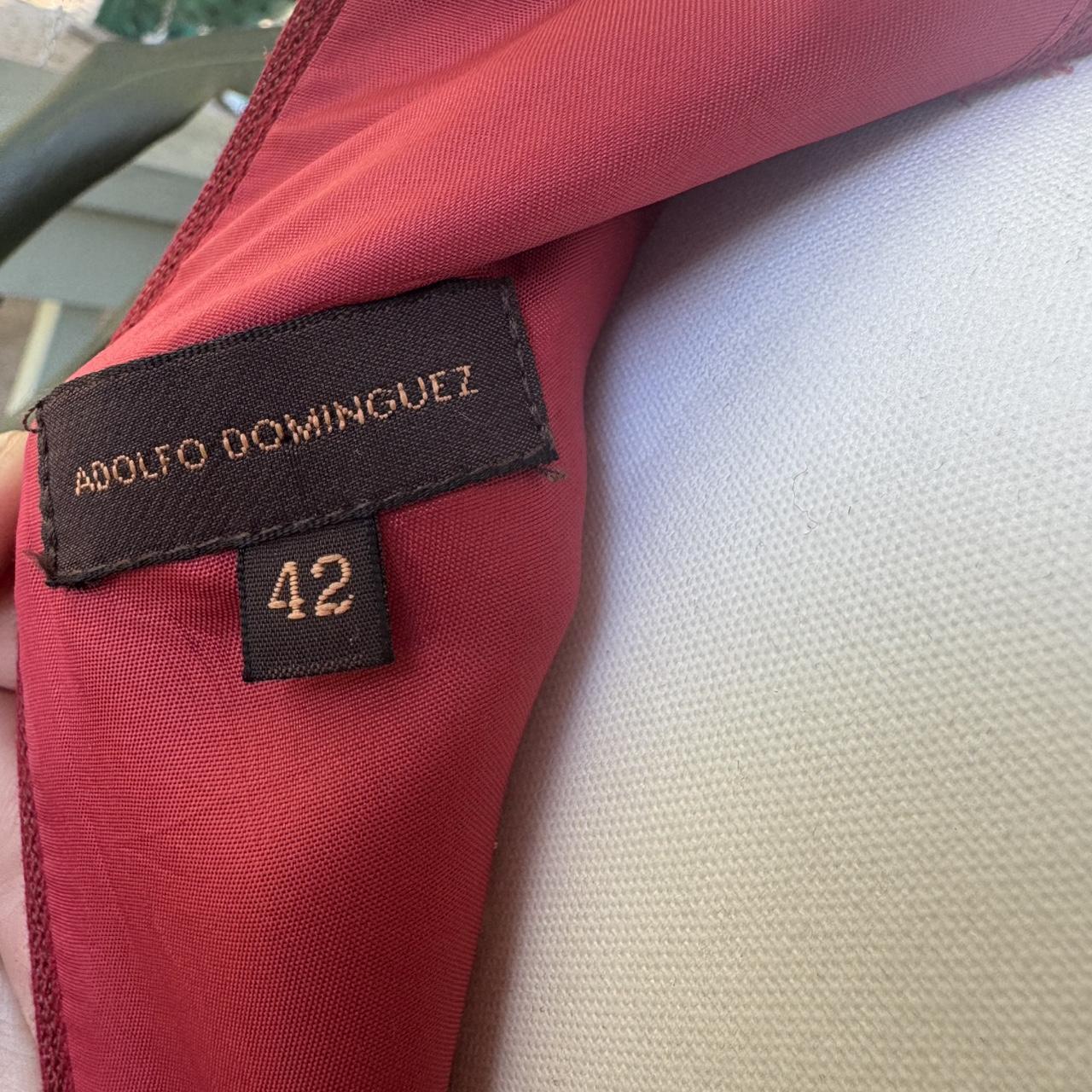 Adolfo Domínguez Women's Babydoll Dress - Red - L… - image 3