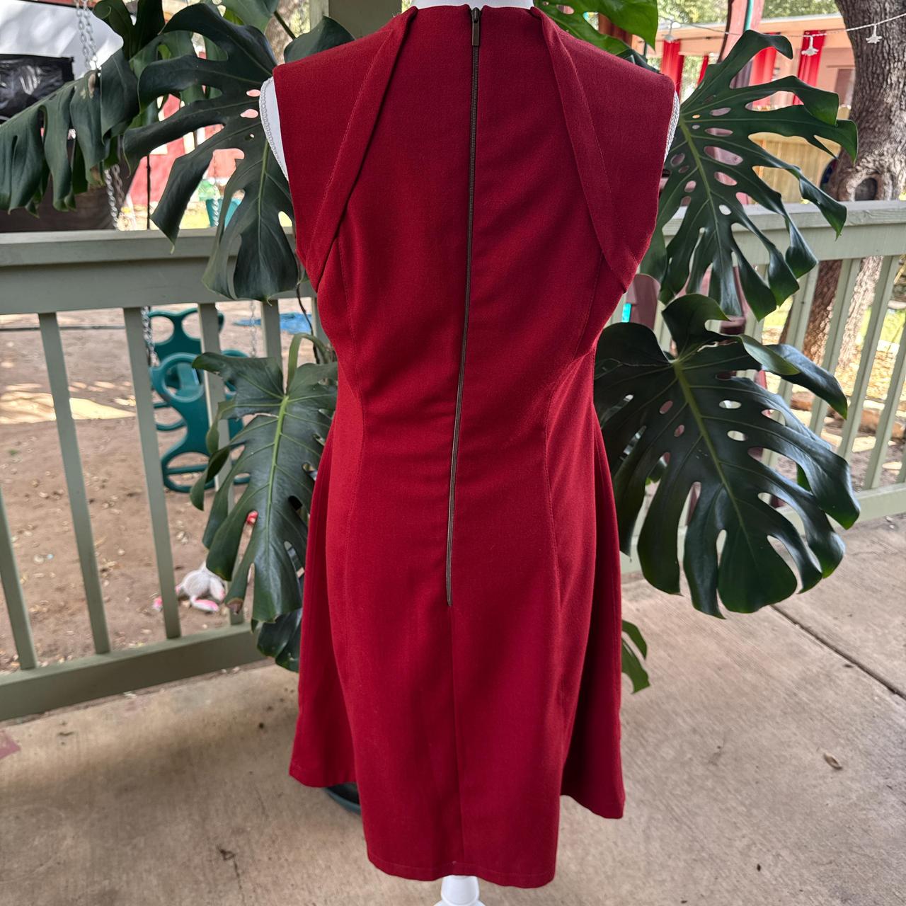 Adolfo Domínguez Women's Babydoll Dress - Red - L… - image 4