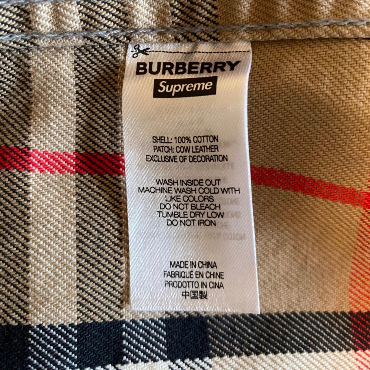 Burberry × Supreme Supreme x Burberry Denim Trucker | Depop Burberry × Supreme Supreme x Burberry Denim Trucker | Depop