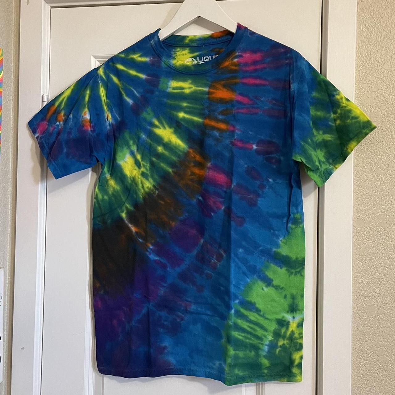 liquid blue tie dye shirts