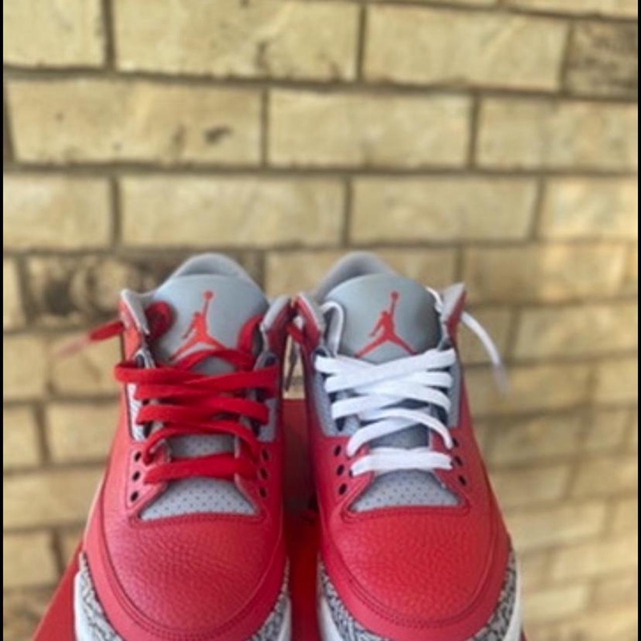 mens jordan 3 red