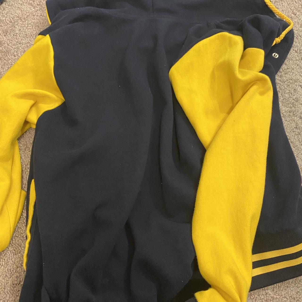 Black And Yellow Varsity Jacket (this Is From Amazon) - Depop