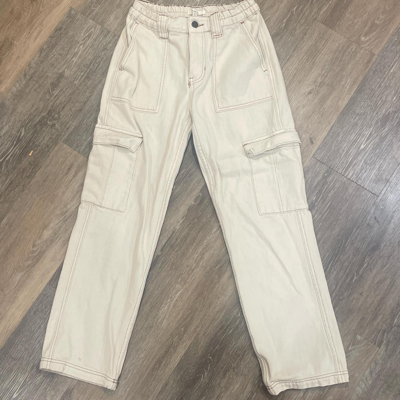 Pacsun beige cargo utility pants size small