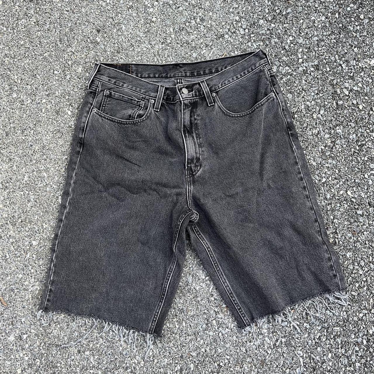 Levi 469 Shorts Worn once Size 34 #jorts #levi... - Depop