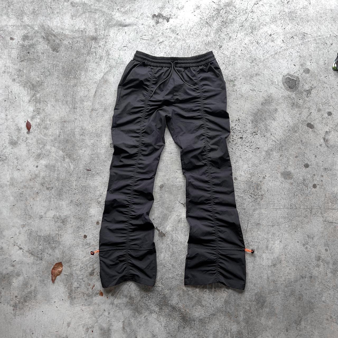 Black Flared Pants Size L (32-34) #flaredpants... - Depop