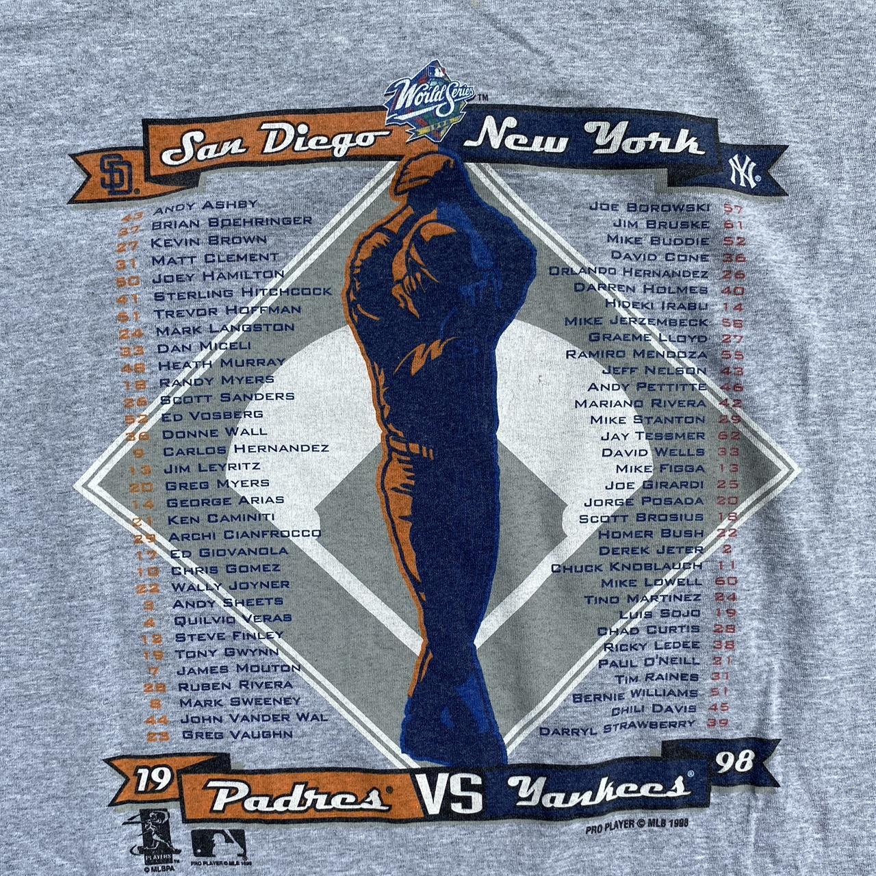 Yankees vintage 98 world series shirt. Marked as - Depop